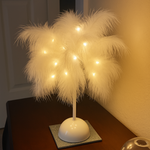 Feather Table Lamp