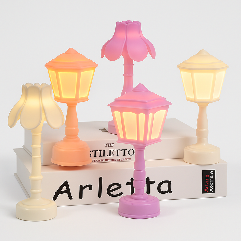 Colourful Lantern Night Light for Kids' Rooms