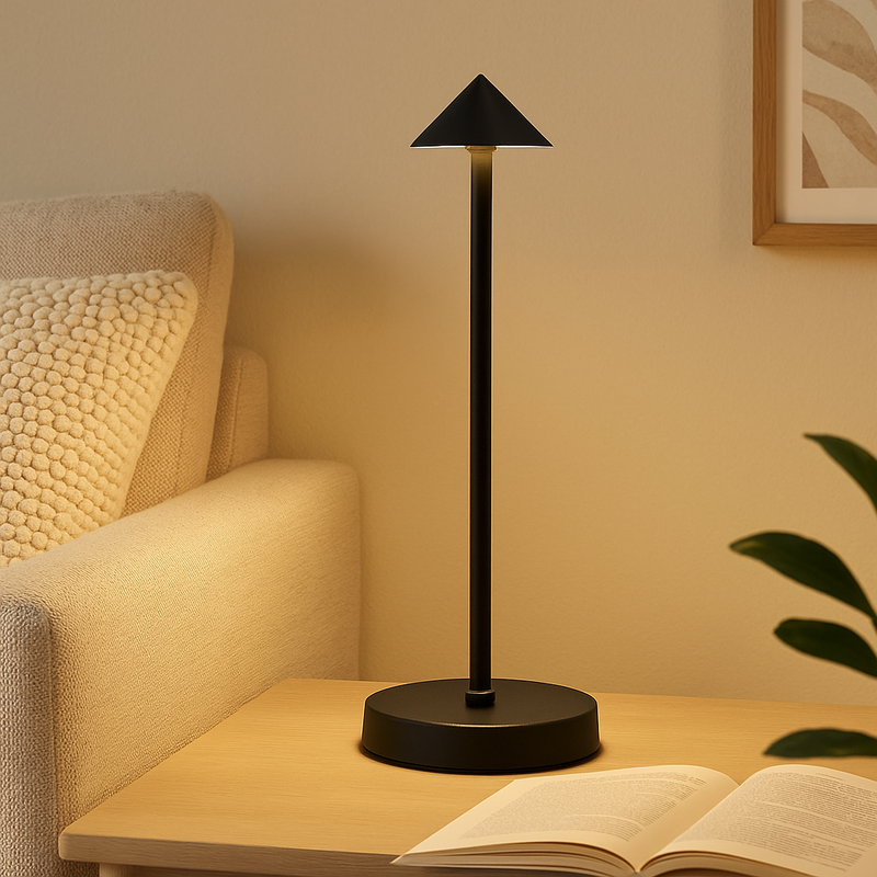 Tall Rechargeable LED Table Lamp