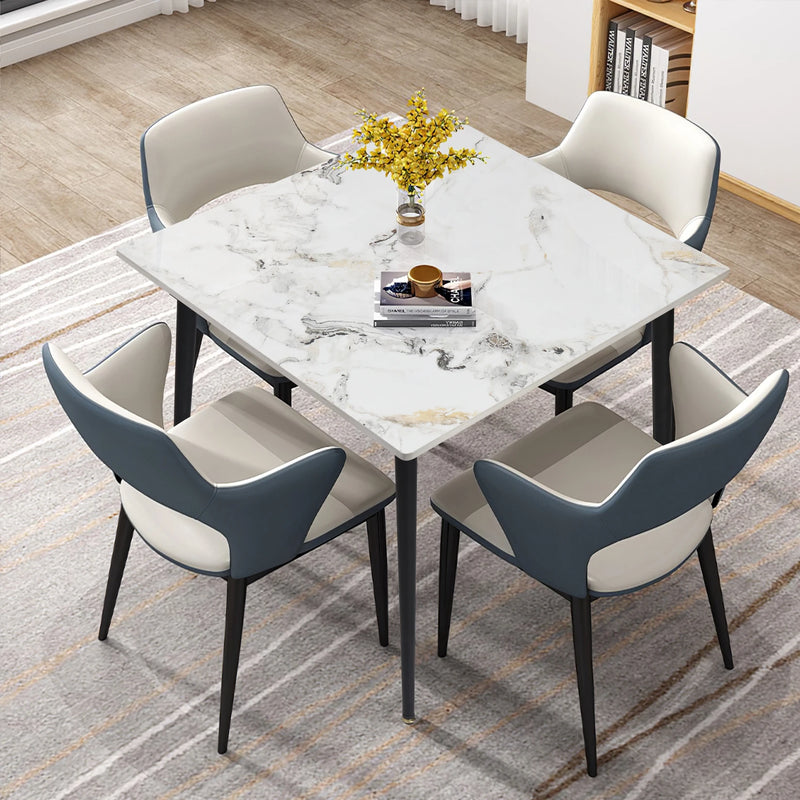 Luxury Sintered Stone Square Dining Table