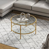 Round Glass Coffee Table