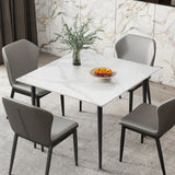 Luxury Sintered Stone Square Dining Table