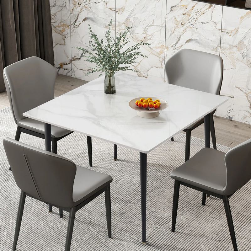 Luxury Sintered Stone Square Dining Table