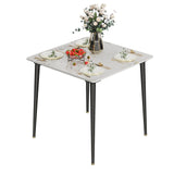 Luxury Sintered Stone Square Dining Table