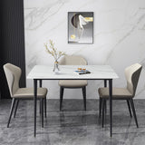 Luxury Sintered Stone Square Dining Table