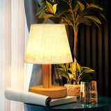 Nordic Fabric & Wood Table Lamp