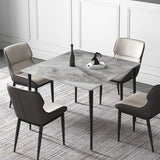 Luxury Sintered Stone Square Dining Table