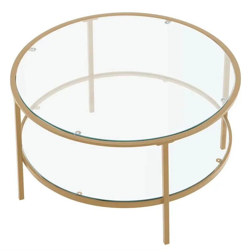 Round Glass Coffee Table