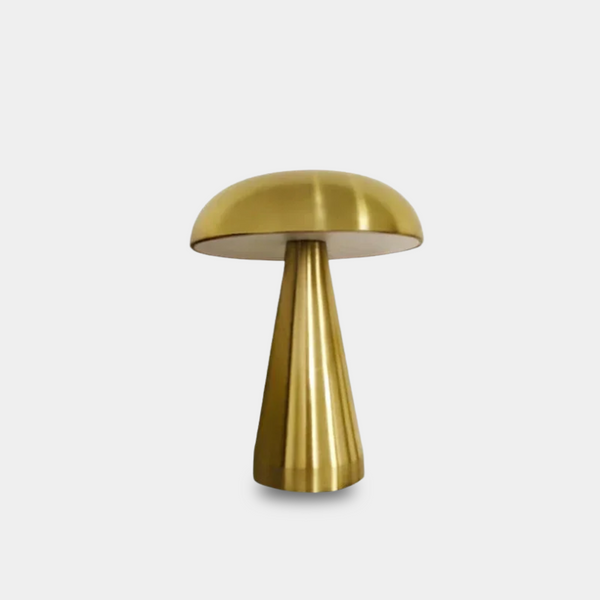 Black Mushroom LED Table Lamp